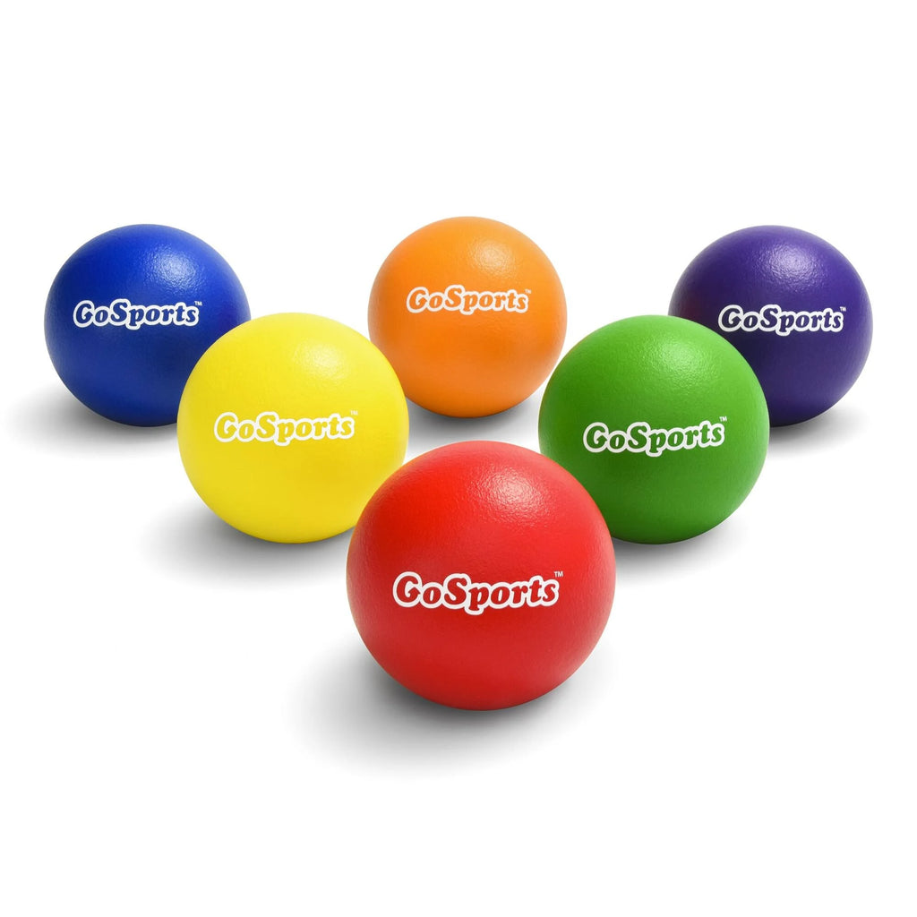 6 count Elephant Skin Dodgeball with Mesh Carry Bag X297