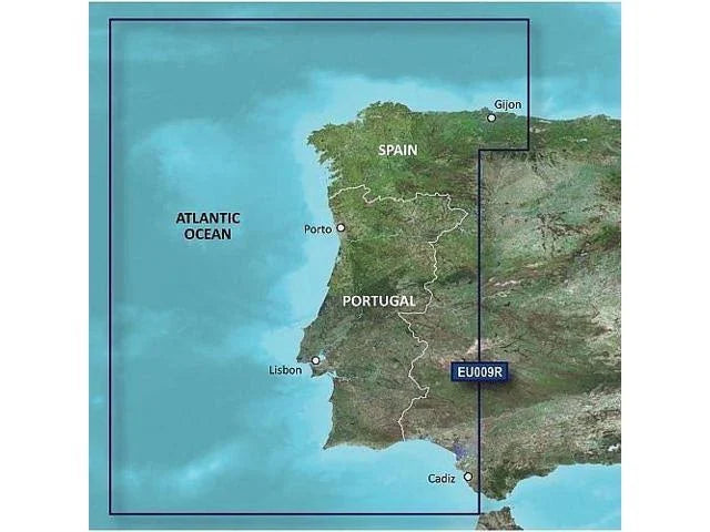BlueChart g2 Vision Bay of Biscay Maps Z41175
