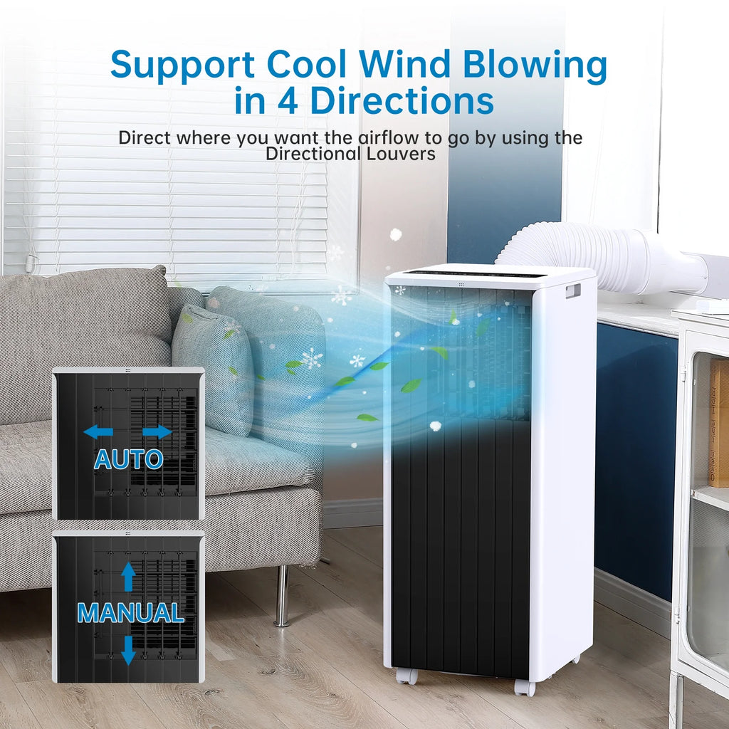 8,000 BTU Portable Air Conditioner with Remote Control U56617