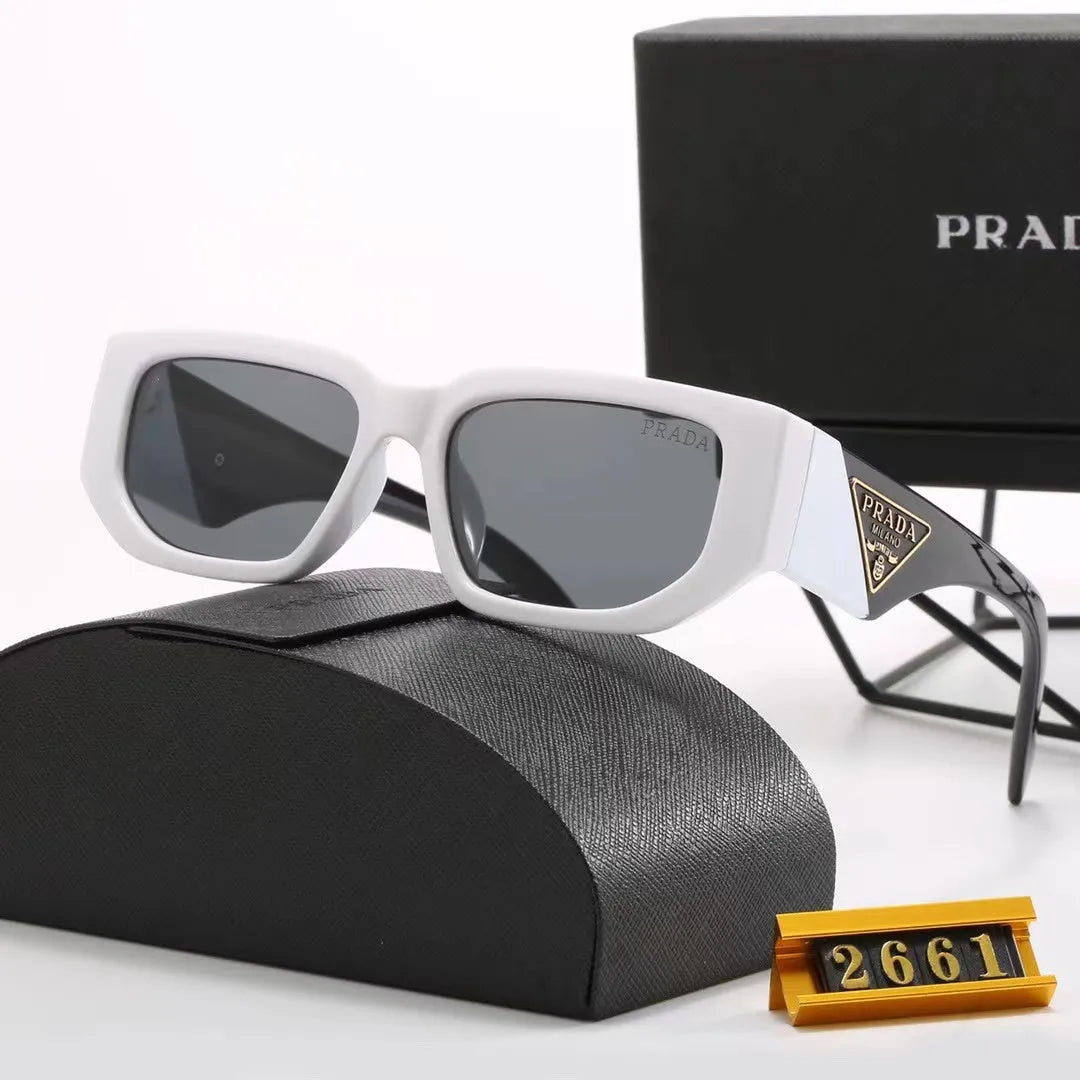 PA Letter Two-Tone Sunglasses Z9765