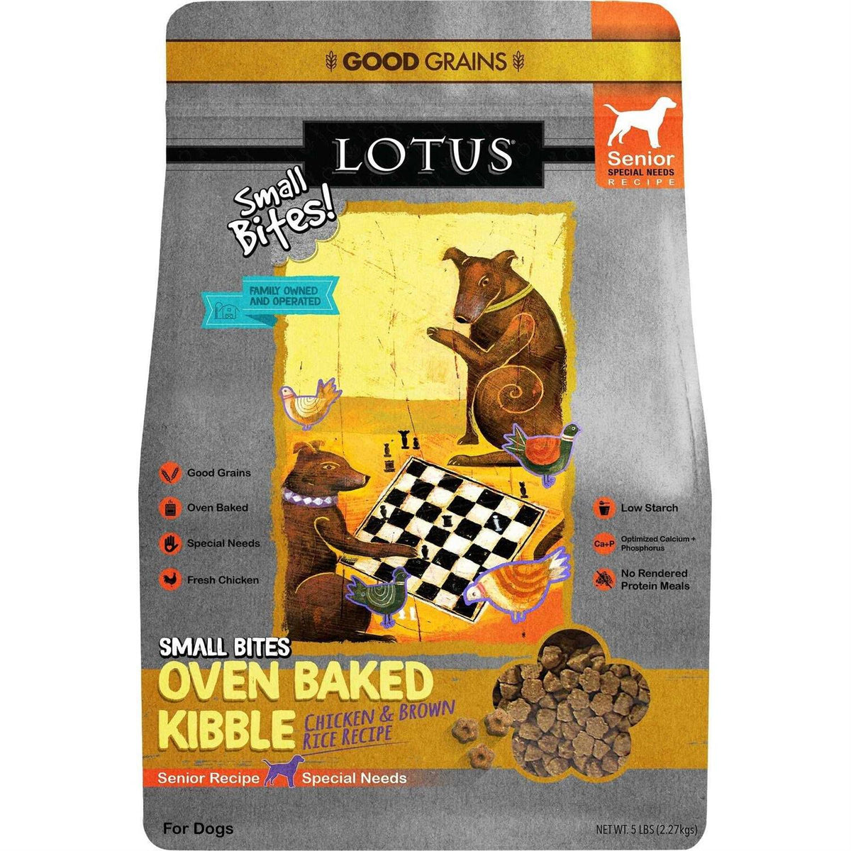 Dry Senior Dog Food H890