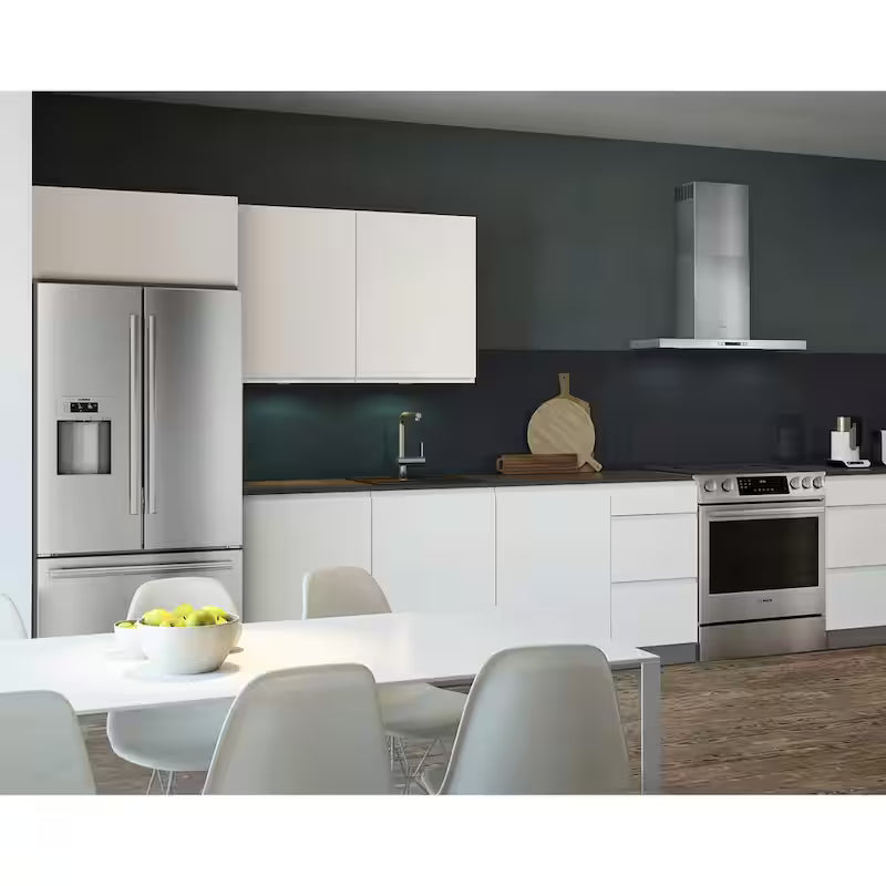 36 in. 600 CFM Convertible Wall Mount Range Hood in Stainless Steel T341389