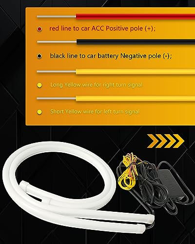 24Inch RGB LED Daytime Running Lights 2-Pack A861