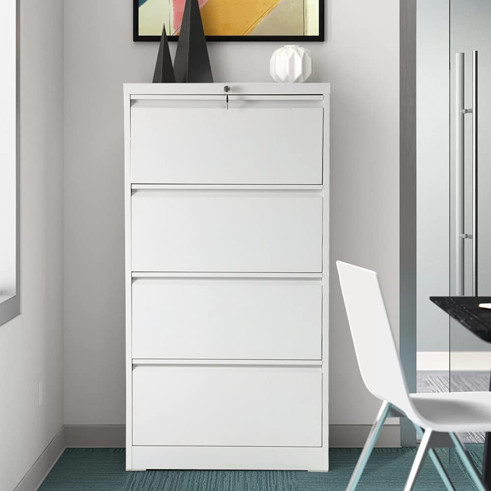 3 Drawer Metal Vertical File Cabinet with Lock F348915