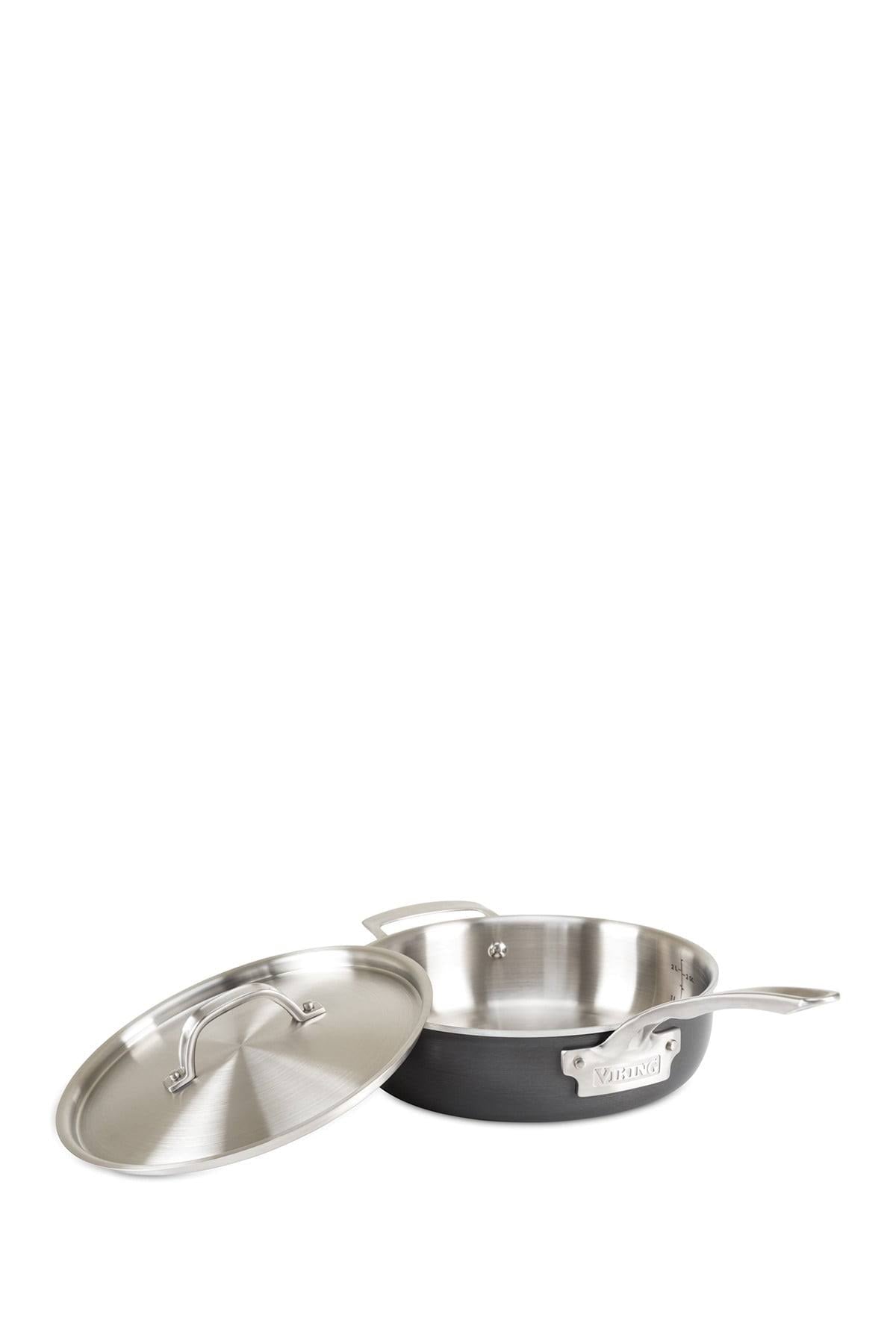 3 Qt. Hard Stainless Saute Pan H9801