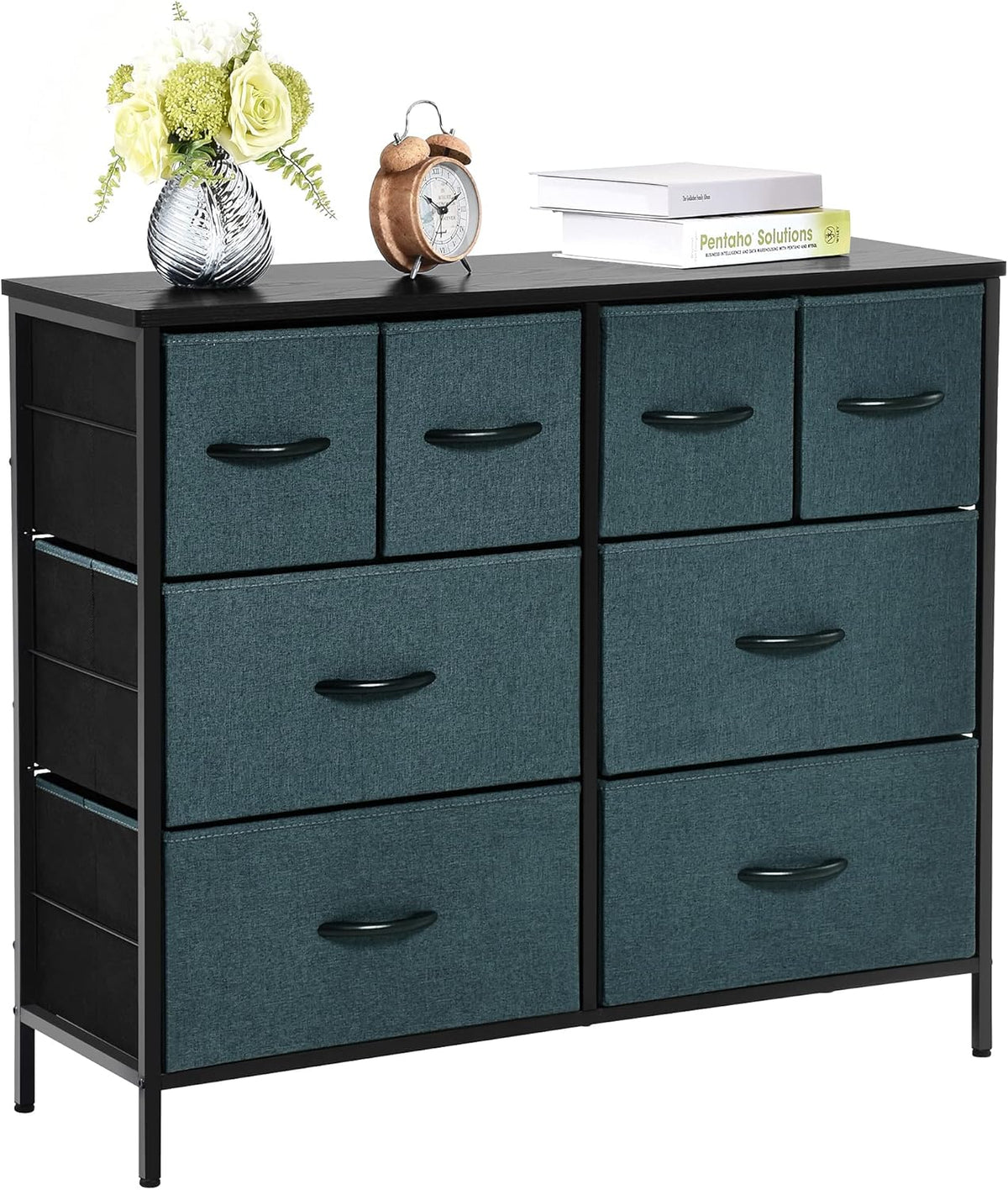 8 Drawer Fabric Dresser E316
