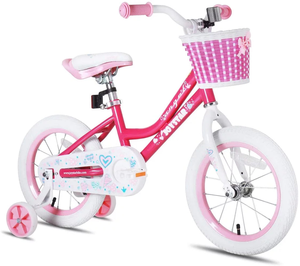 12 14 16 18 Inch Kids Bike with Training Wheels & Basket N81937