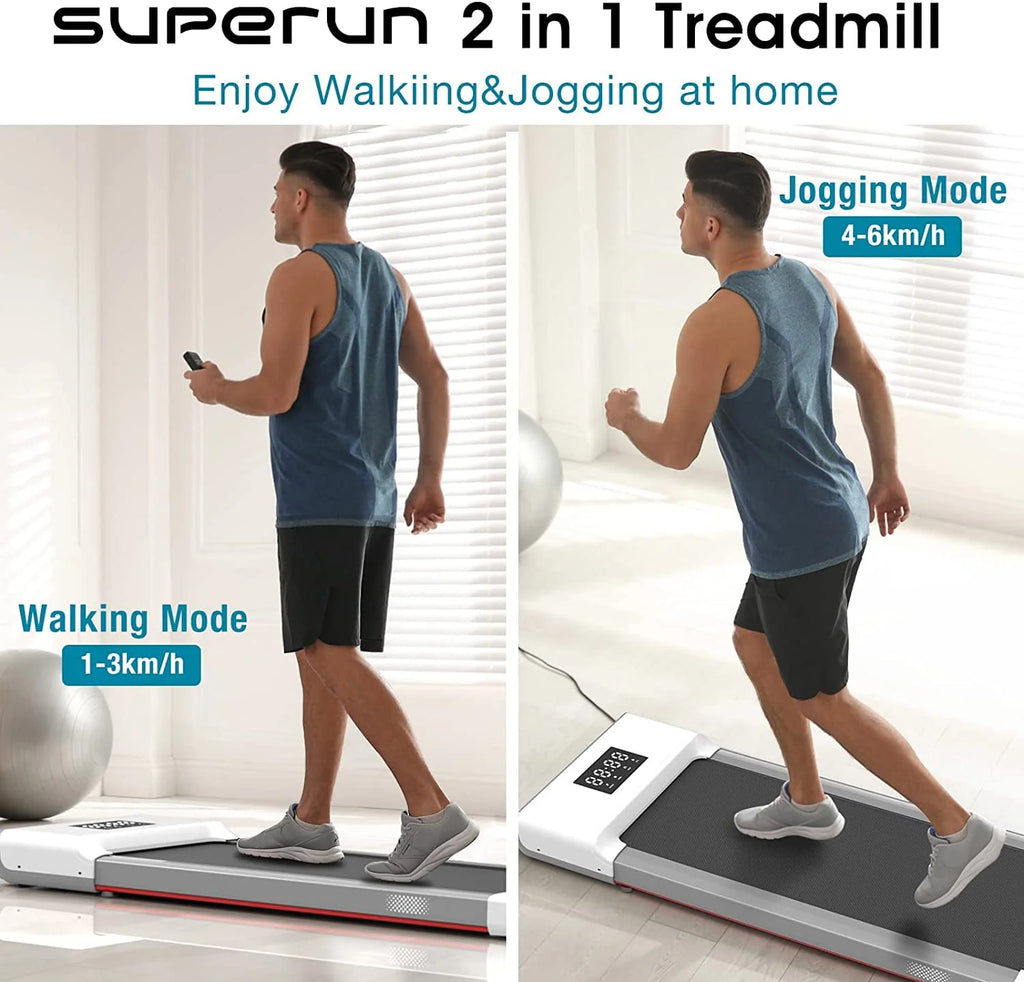 2.5Hp 300lbs Walking Pad Treadmill with Remote Control T650652