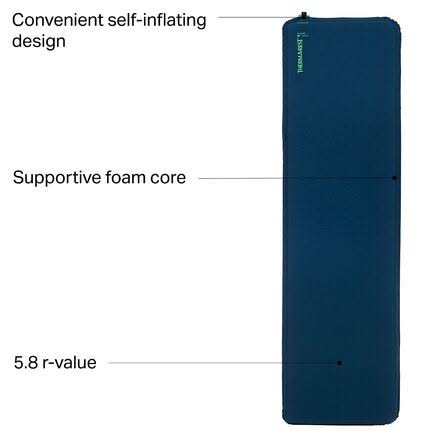 Regular Poseidon Blue Sleeping Pad W929