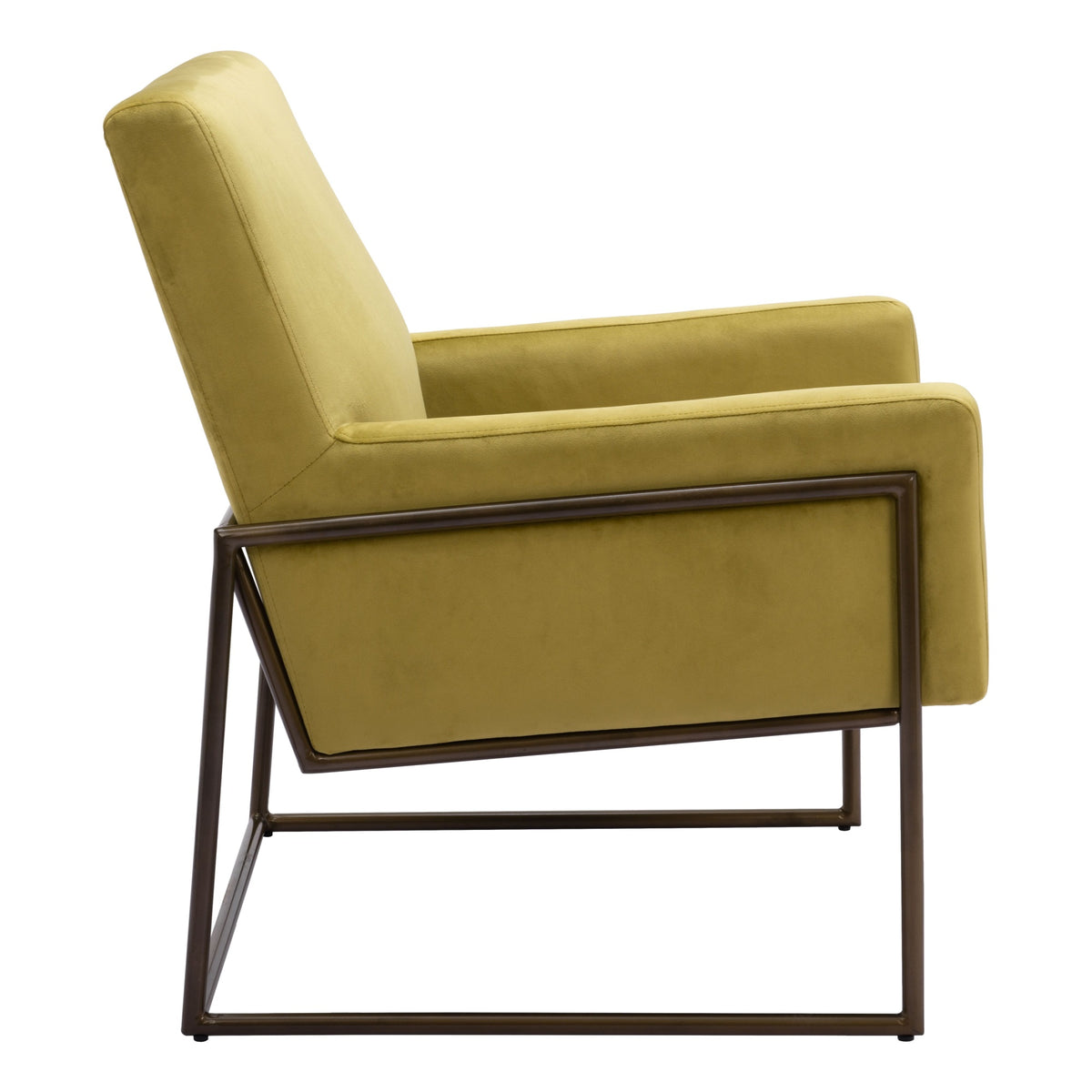 Olive Green Accent Chair I317