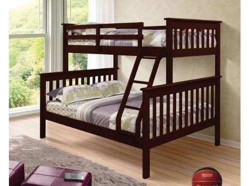 Dark Cappuccino Twin/Full Bunk Bed G26611