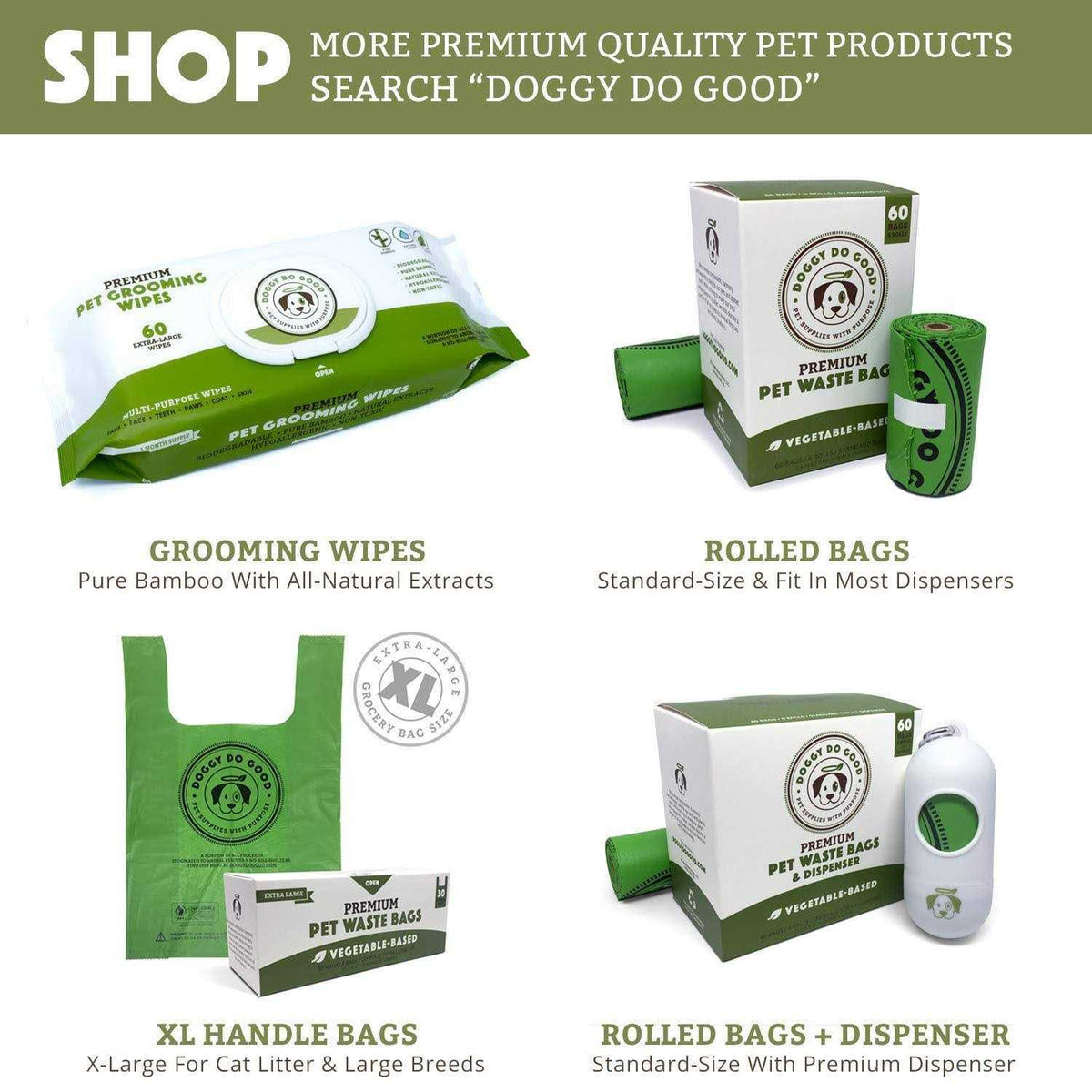 Unscented Dog Waste Bags Q26500
