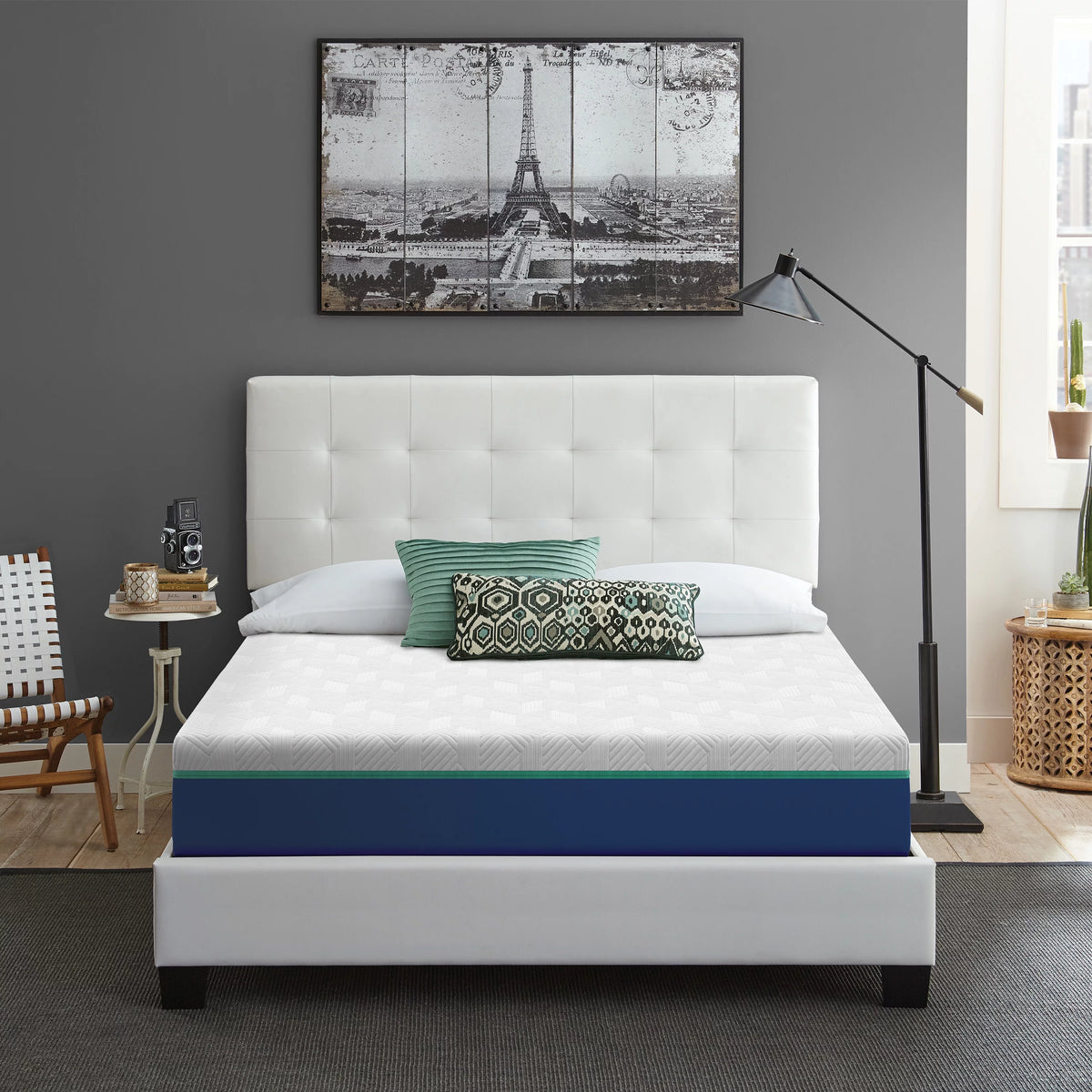 10" Hybrid Memory Foam Pocket Spring Twin Mattress Y223