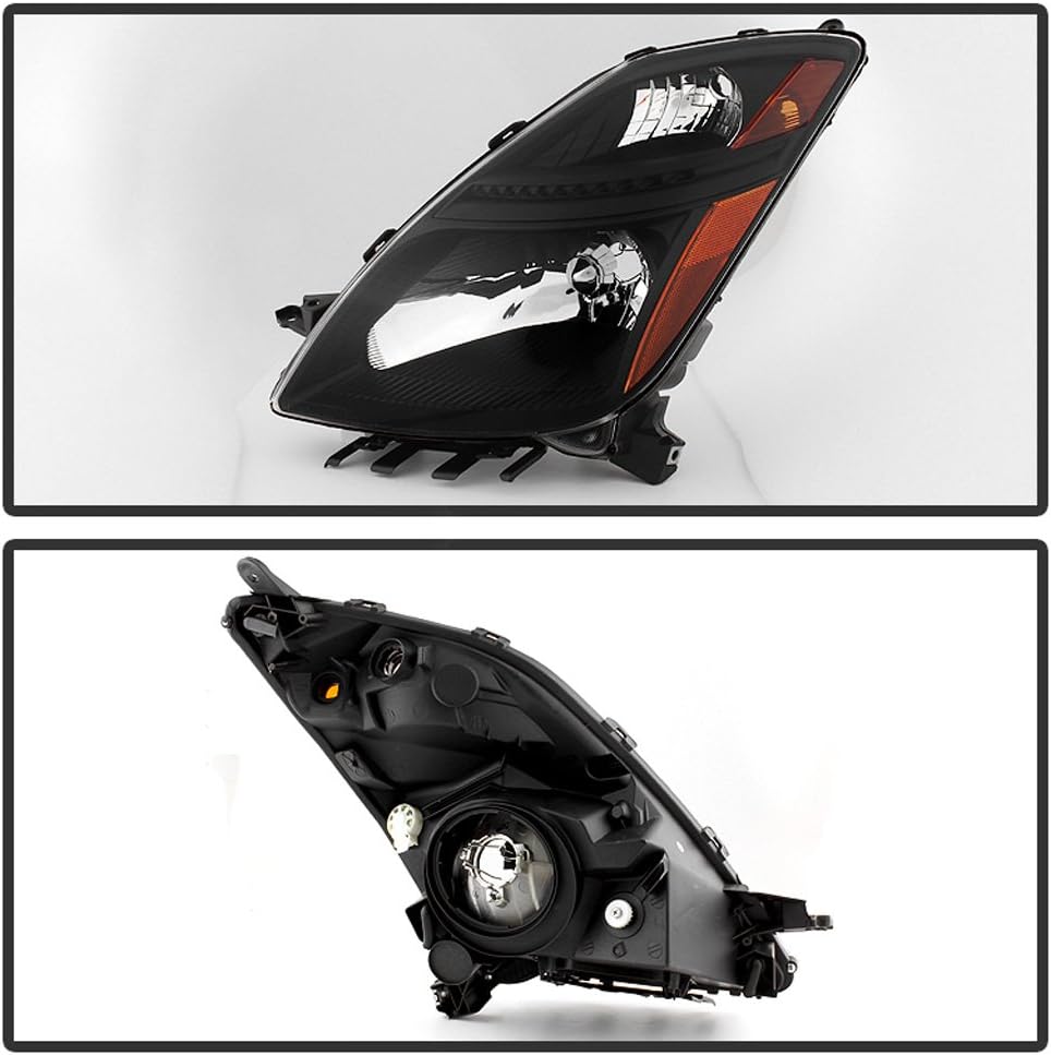 Black Halogen Headlights for 2006-2009 Toyota Prius U328