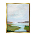 Metallic Gold Framed Canvas Print Wall Art P51541