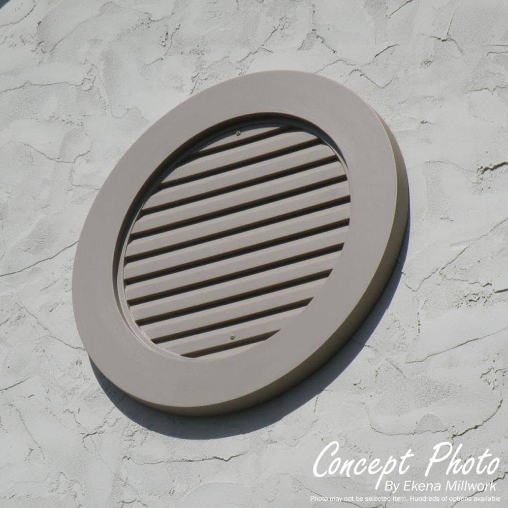 12 inch x 23 inch Urethane Gable Vent Louver P64833