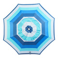 6 Feet Blue Stripe Beach Umbrella Q361