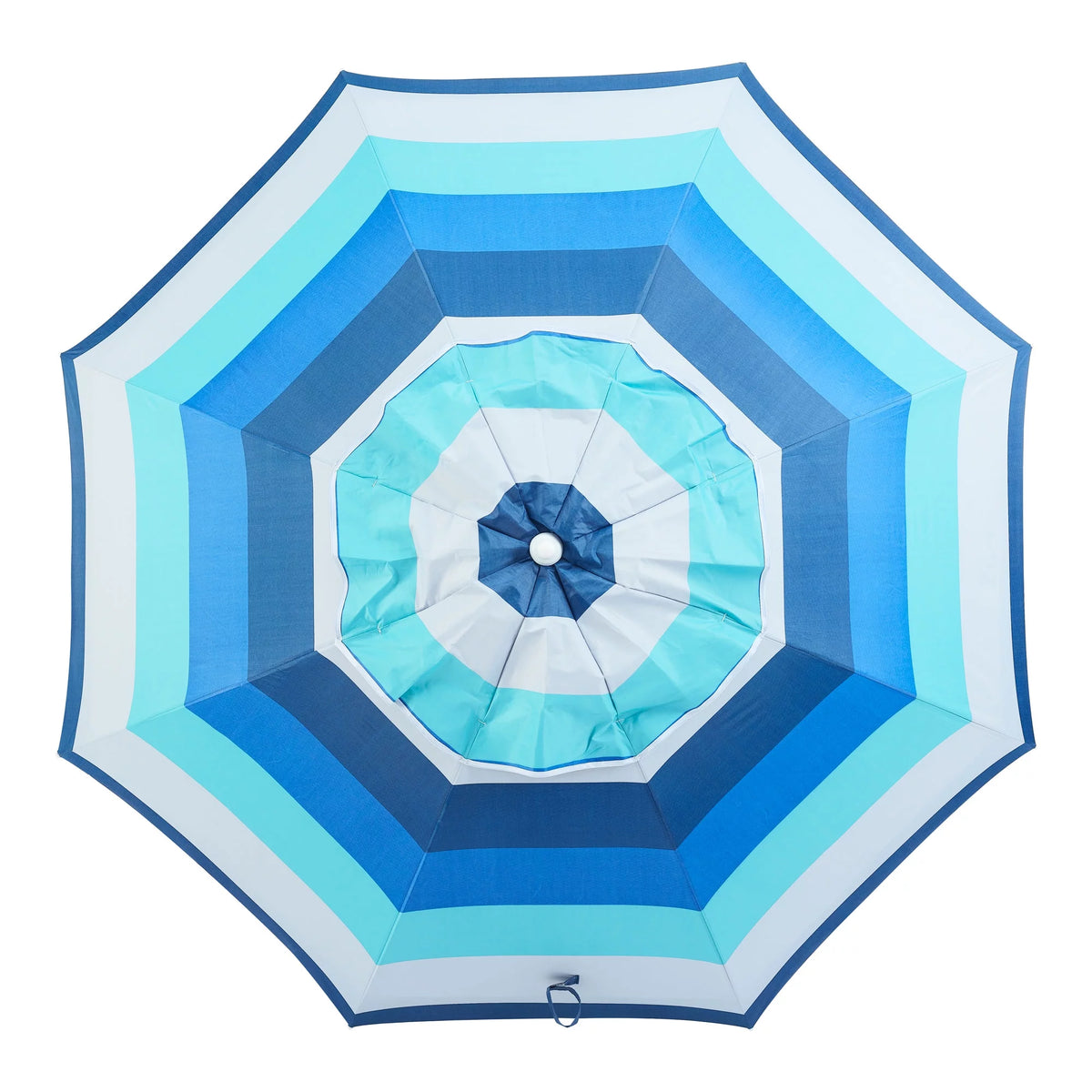 6 Feet Blue Stripe Beach Umbrella Q361