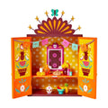 Wooden Multicolor Day of The Dead Box Set L263