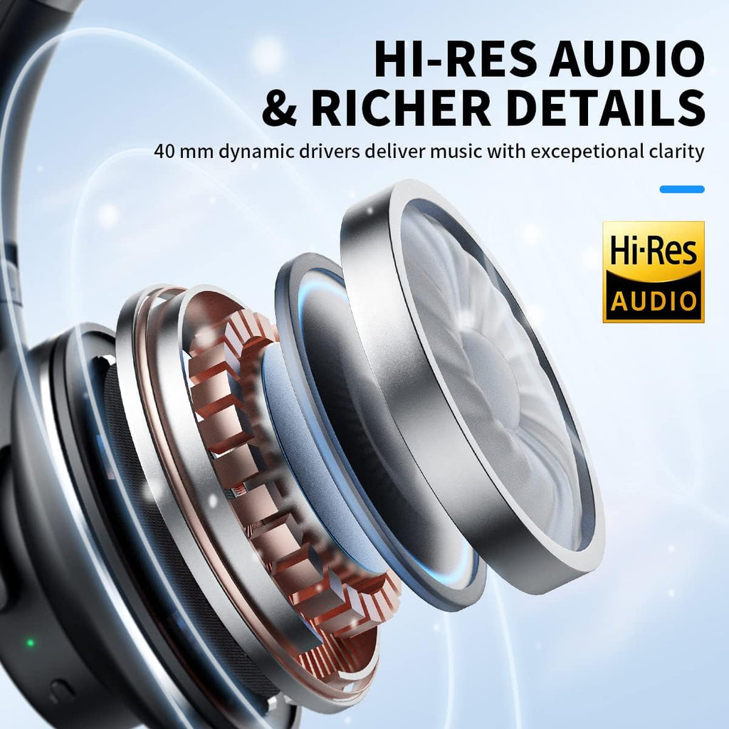 Wireless Over Ear Headphones with Active Noise Cancelling L268