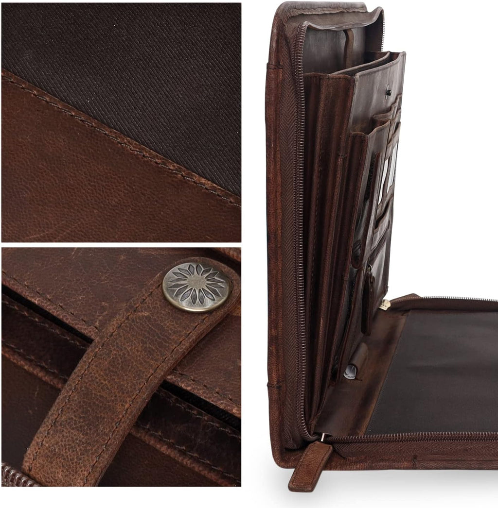 Leather Portfolio Folder Pack of 2 E902494