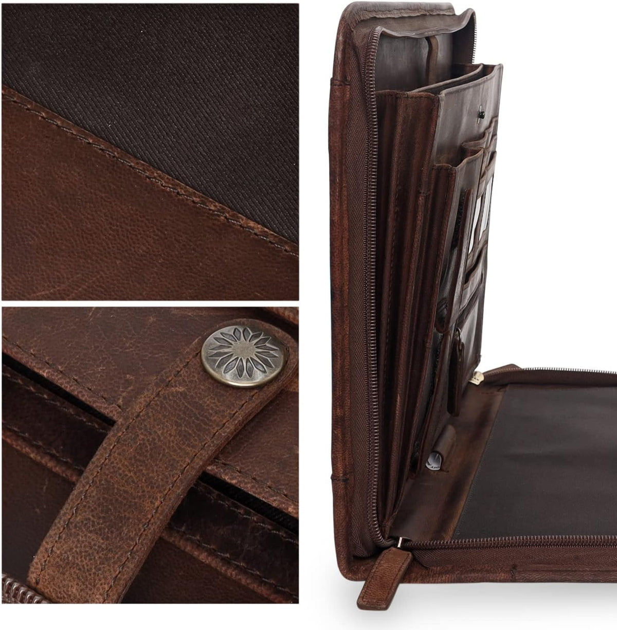 Leather Portfolio Folder Pack of 2 E902494