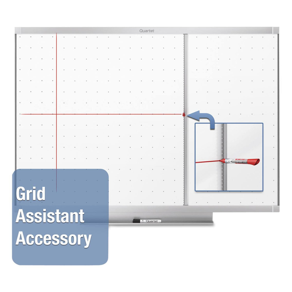 Aluminum Frame Whiteboard 48x22 N153879