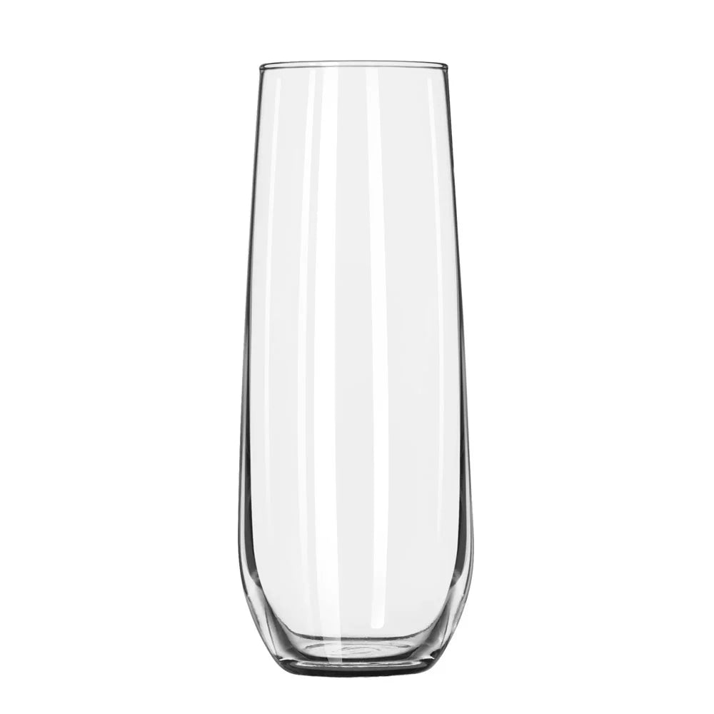 8.5 oz Stemless Champagne Flute Glass Case of 12 S317092