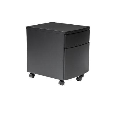 Black 2-Drawer Vertical Filing Cabinet I807758