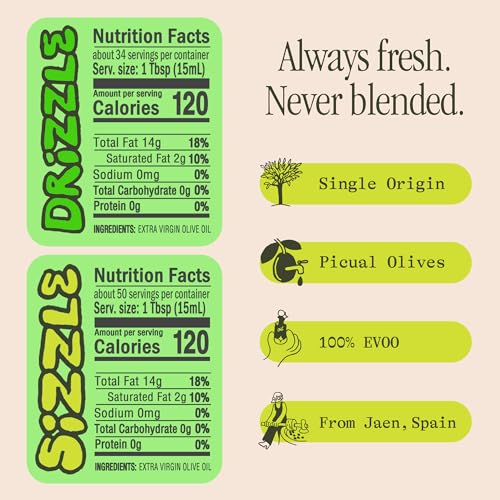 Extra Virgin Olive Oil Variety Pack in Squeeze Bottle H7666