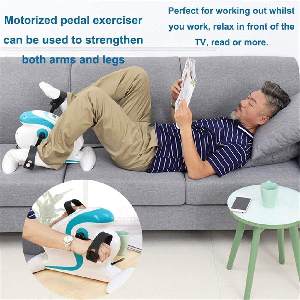 Portable Mini Arm Leg Exercise Bike Pedal Exerciser with LCD Display L322