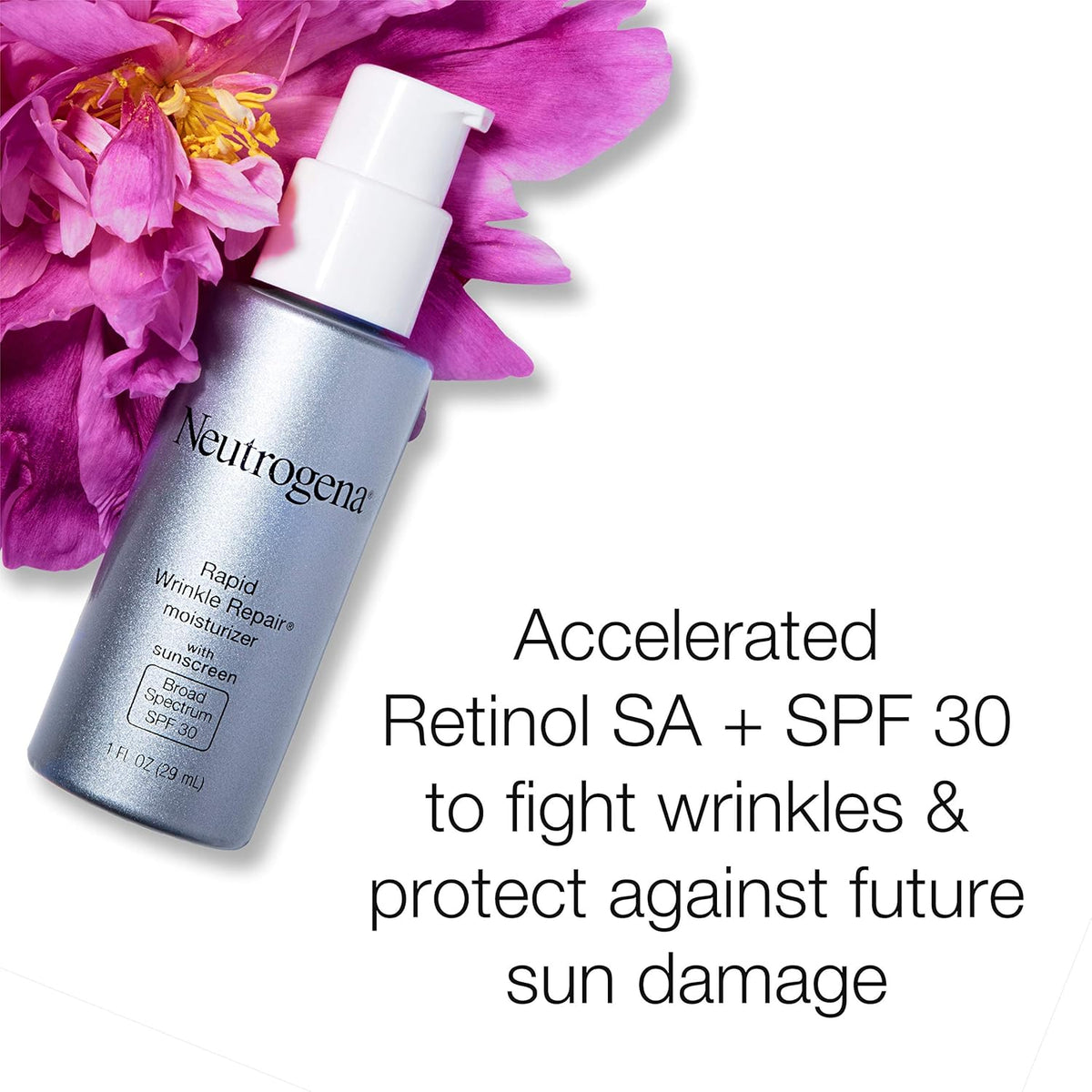 1 fl. oz Retinol Facial Moisturizer with SPF 30 Sunscreen & 0.5 oz Retinol Under-Eye Cream H934