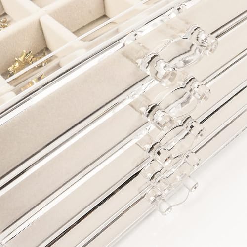 5 Drawers Clear Acrylic Jewelry Box M172860