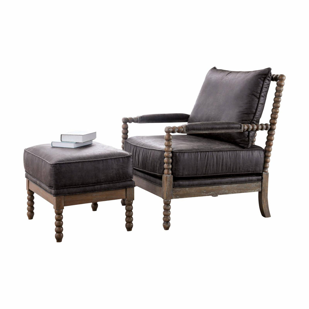 Gray Accent Chair A3957