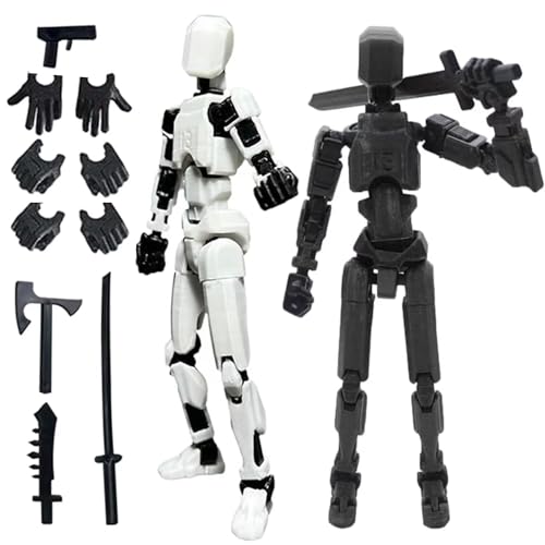 13 Action Figure 3D Printed Multi-Jointed Movable N651