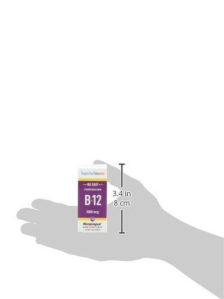 Vitamin B12 Tablets, 5000 mcg, 100 Count U3195