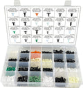 Weatherstrip Retainer Clip Assortment, 600 pcs 24 Sizes Q75389