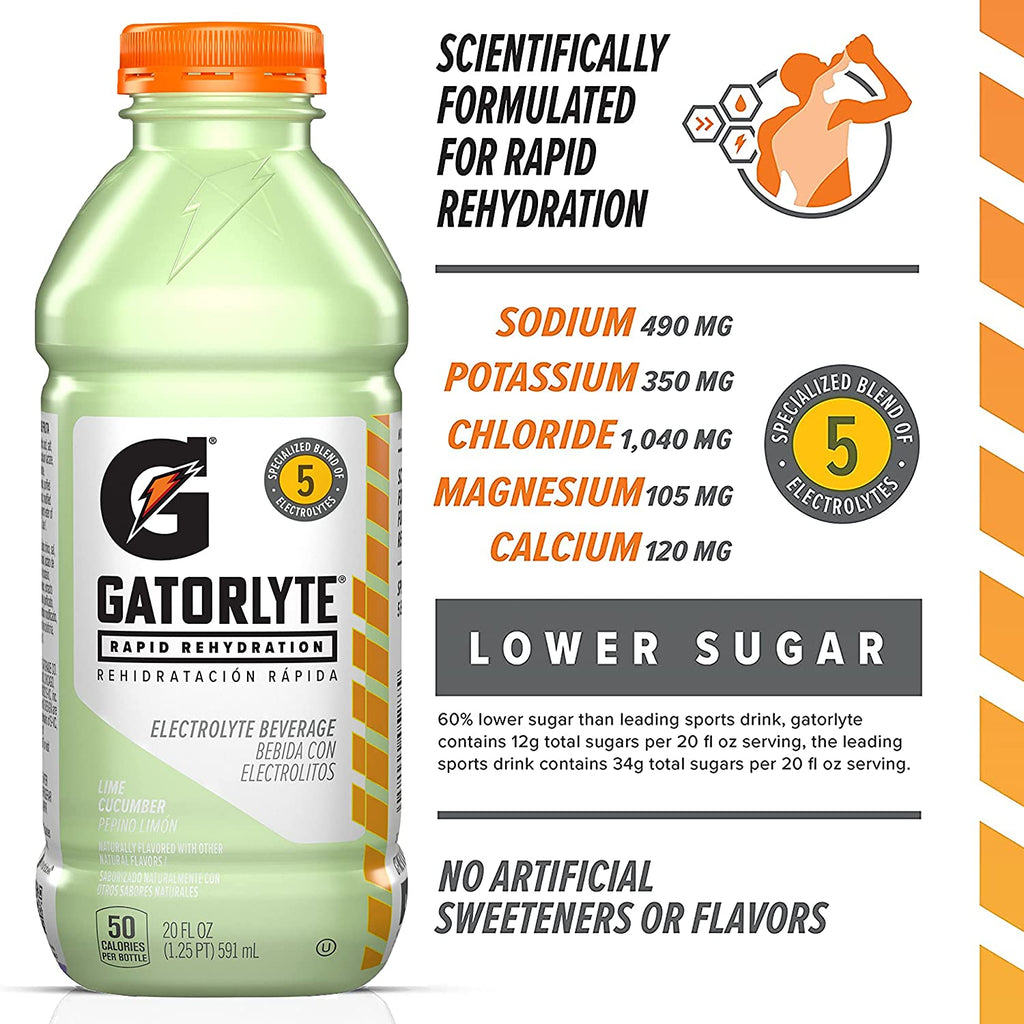 20oz Bottles (12 Pack) Electrolyte Beverage C415