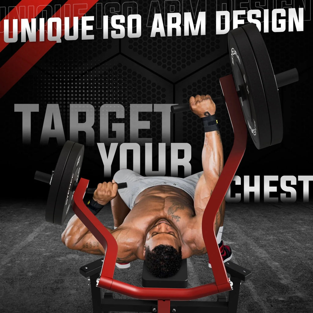 Chest Press Machine with Independent Converging Arms P76545
