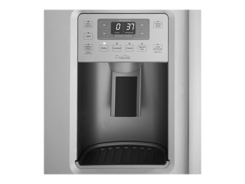 Side-by-side Refrigerator-freezer with Water and Ice Dispenser - 28.4 cu. ft - Stainless Steel X29756