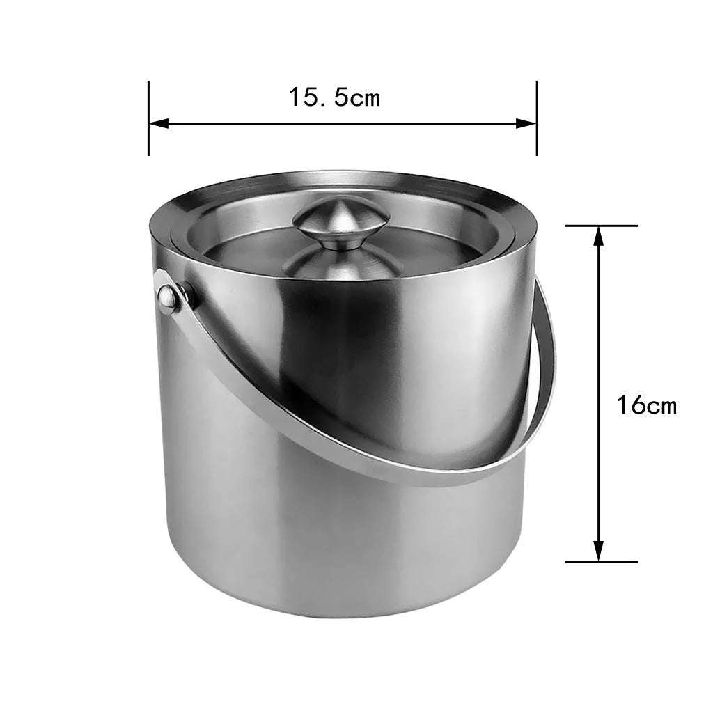 Stainless Steel Ice Bucket 2L Q8109