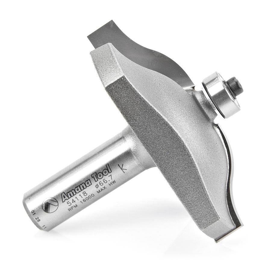 Carbide Tipped Ogee Raised Panel 3/4 Radius x 2-5/8 Dia x 5/8 x 1/2 inch Shank X827146