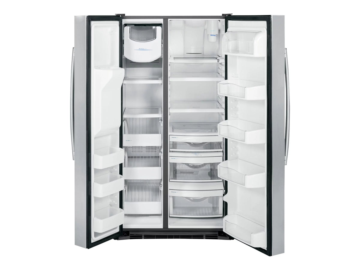 Side-by-side Refrigerator-freezer with Water and Ice Dispenser - 28.4 cu. ft - Stainless Steel X29756