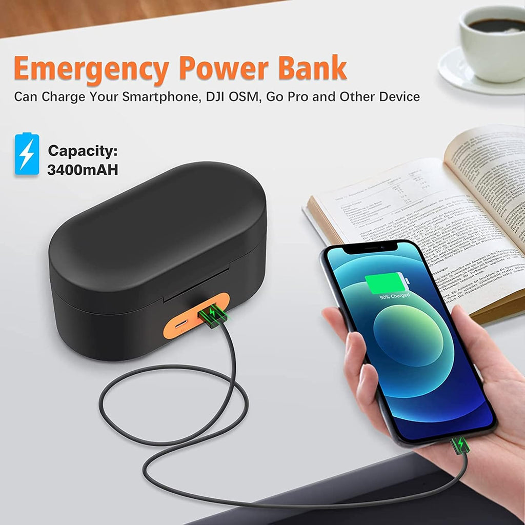 Wireless Charging Case with 3400mAh Built-in Battery H60074