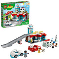 Parking Garage and Car Wash Set with Garage, Gas Station & Toy Cars Z7097