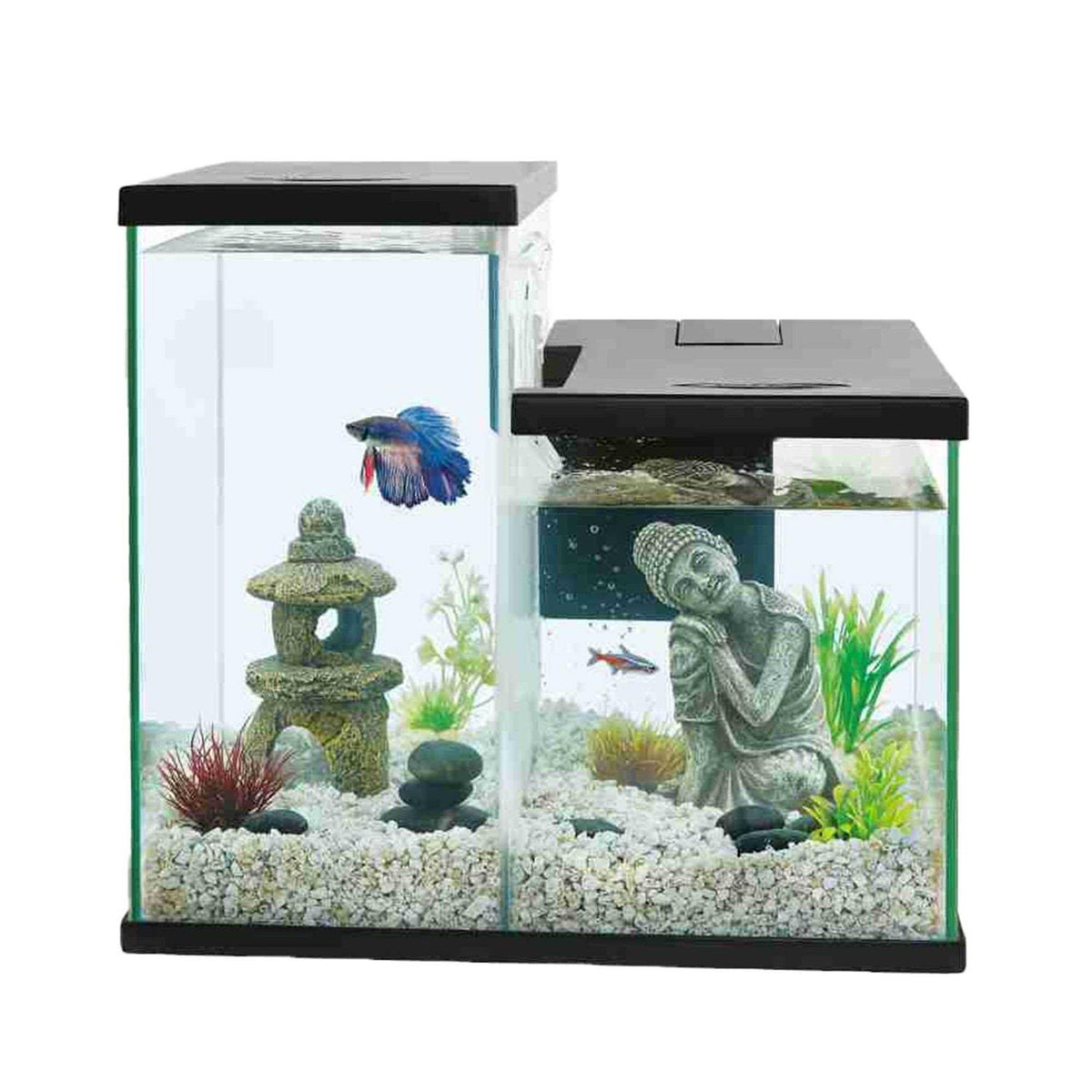 Betta Waterfall Dual Aquarium Tank Y44422