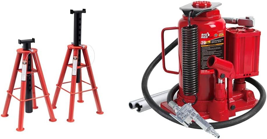 10-Ton Pin Type Jack Stands Pair R906401