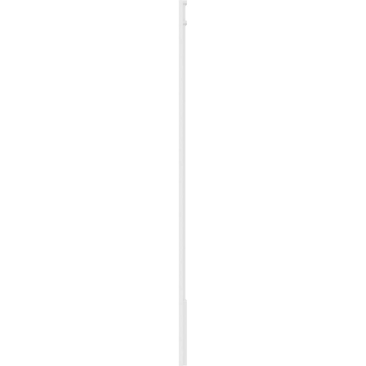 Flat Panel PVC Pilaster with Decorative Capital & Base (Pair) F6722