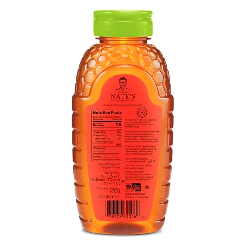 Organic Raw Unfiltered Honey - 32oz. Squeeze Bottle Y82930