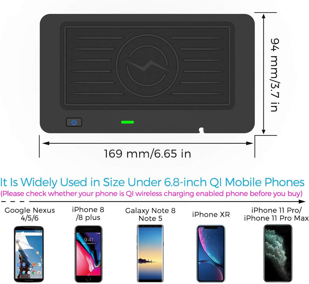 Wireless Charger Pad Mat Pack of 2 N9360